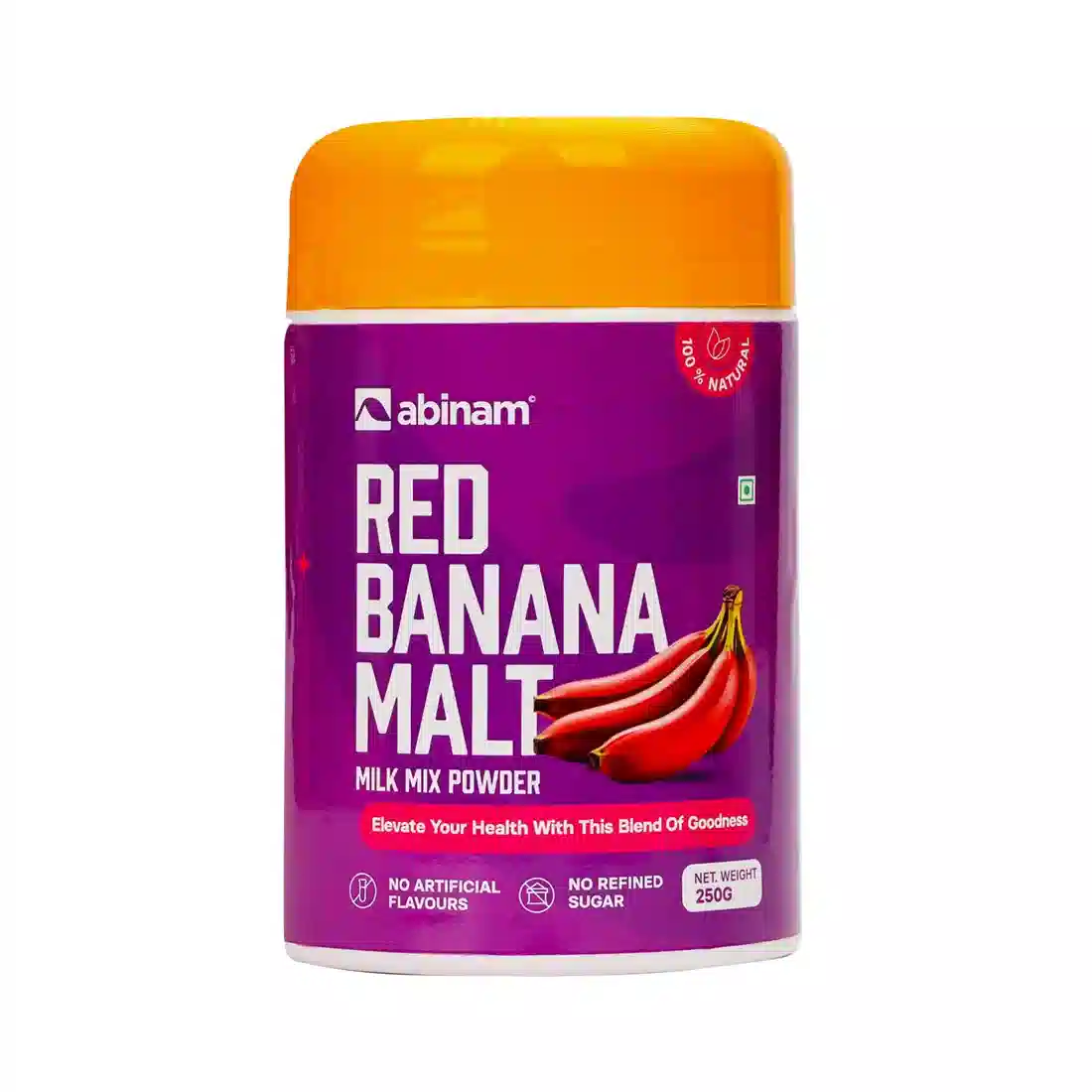 Red Banana Malt Powder with Nuts – Nutri Mix for Daily Use | Abinam