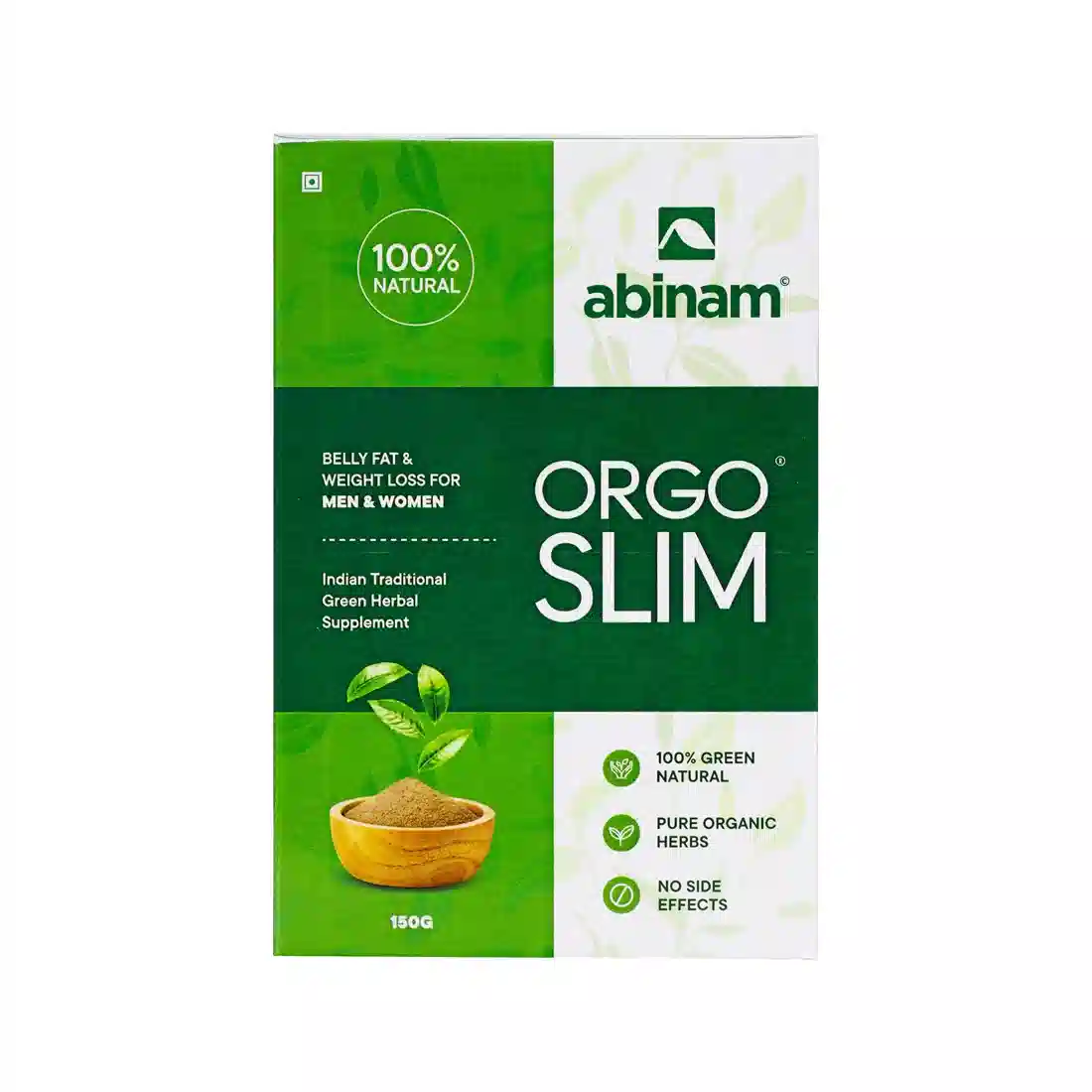 Abinam Orgo Slim Herbal Powder – Plant-Based Wellness Formula