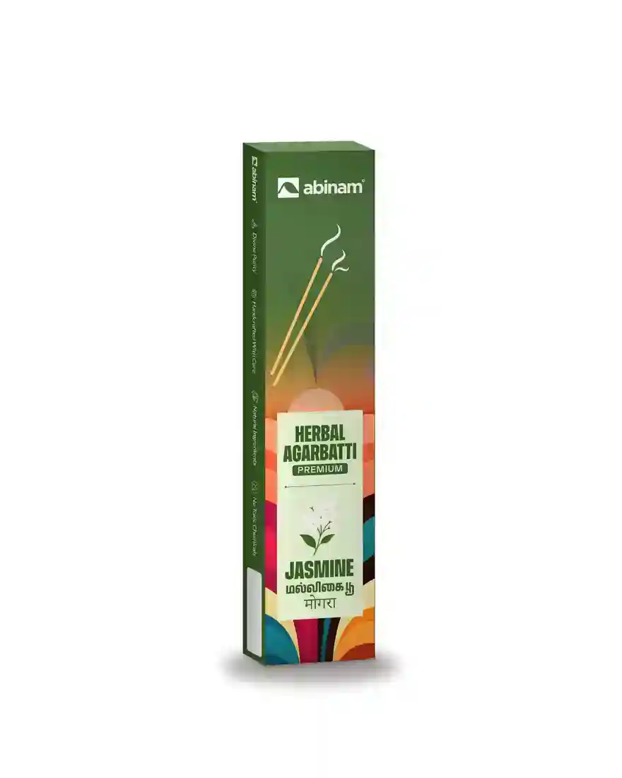 Divine Fragrance Agarbatti – Jasmine | Abinam