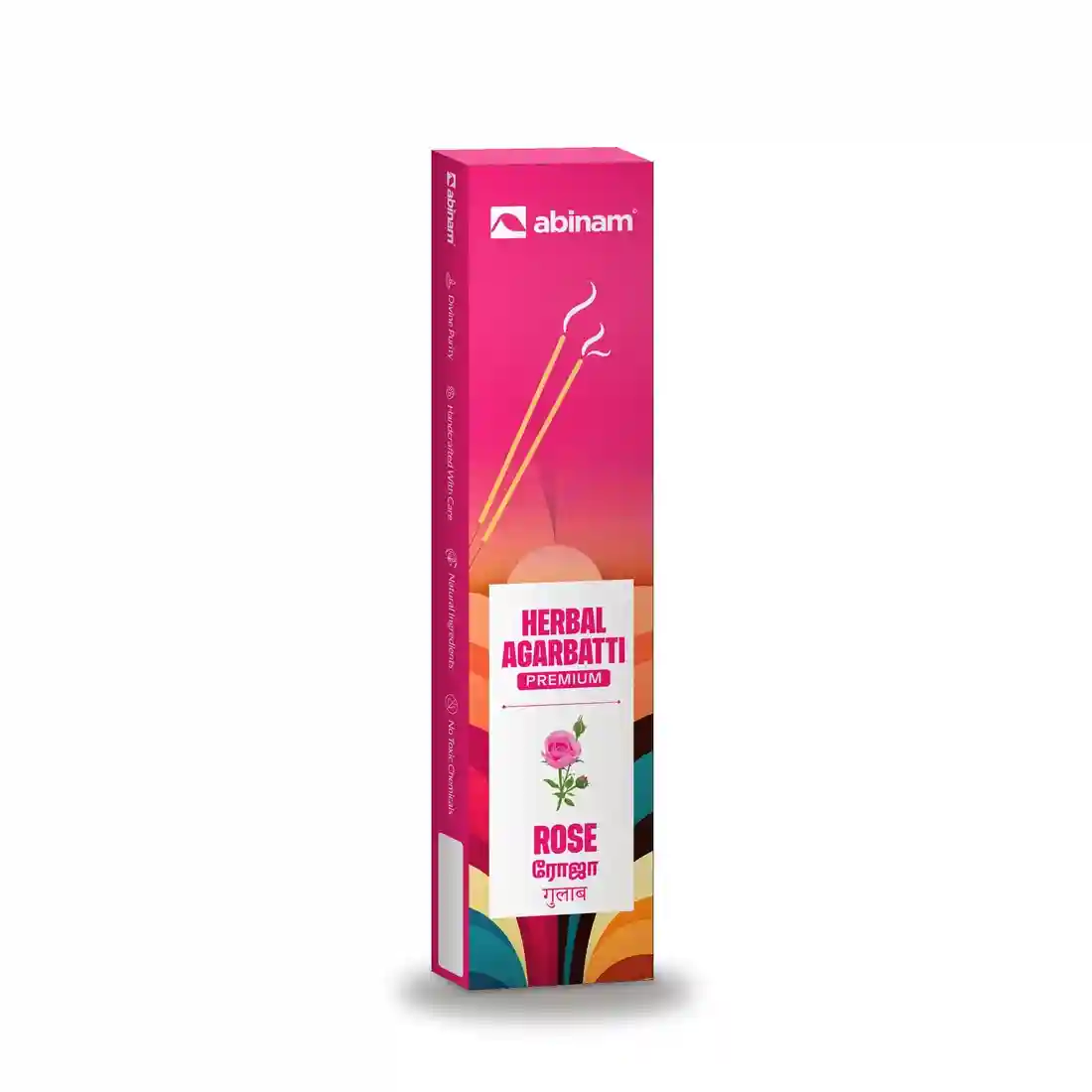 Divine Fragrance Agarbatti – Rose | Abinam